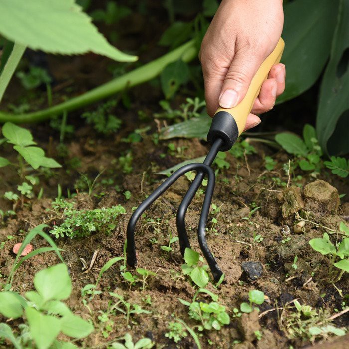 three prong rake three prong rake