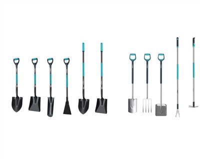 Dominio de herramientas manuales para romper el suelo agrietado