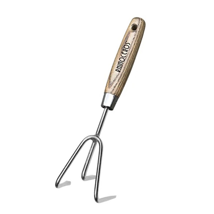 Cultivador manual de 3 dientes