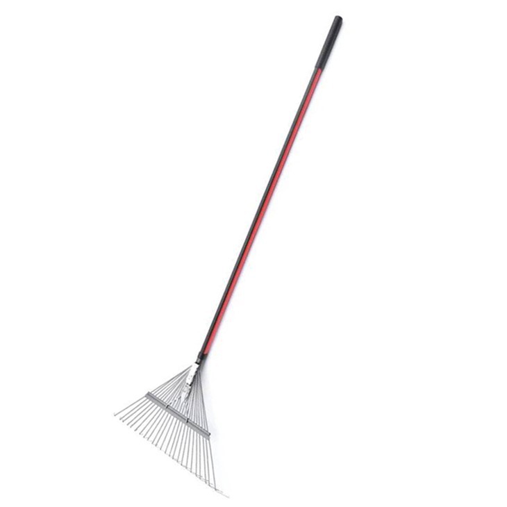 Rastrillo para césped y hojas