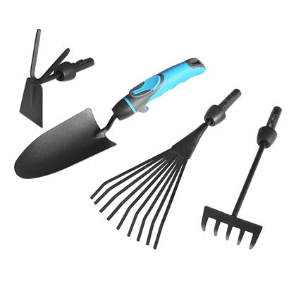 Herramientas de jardín cambiantes